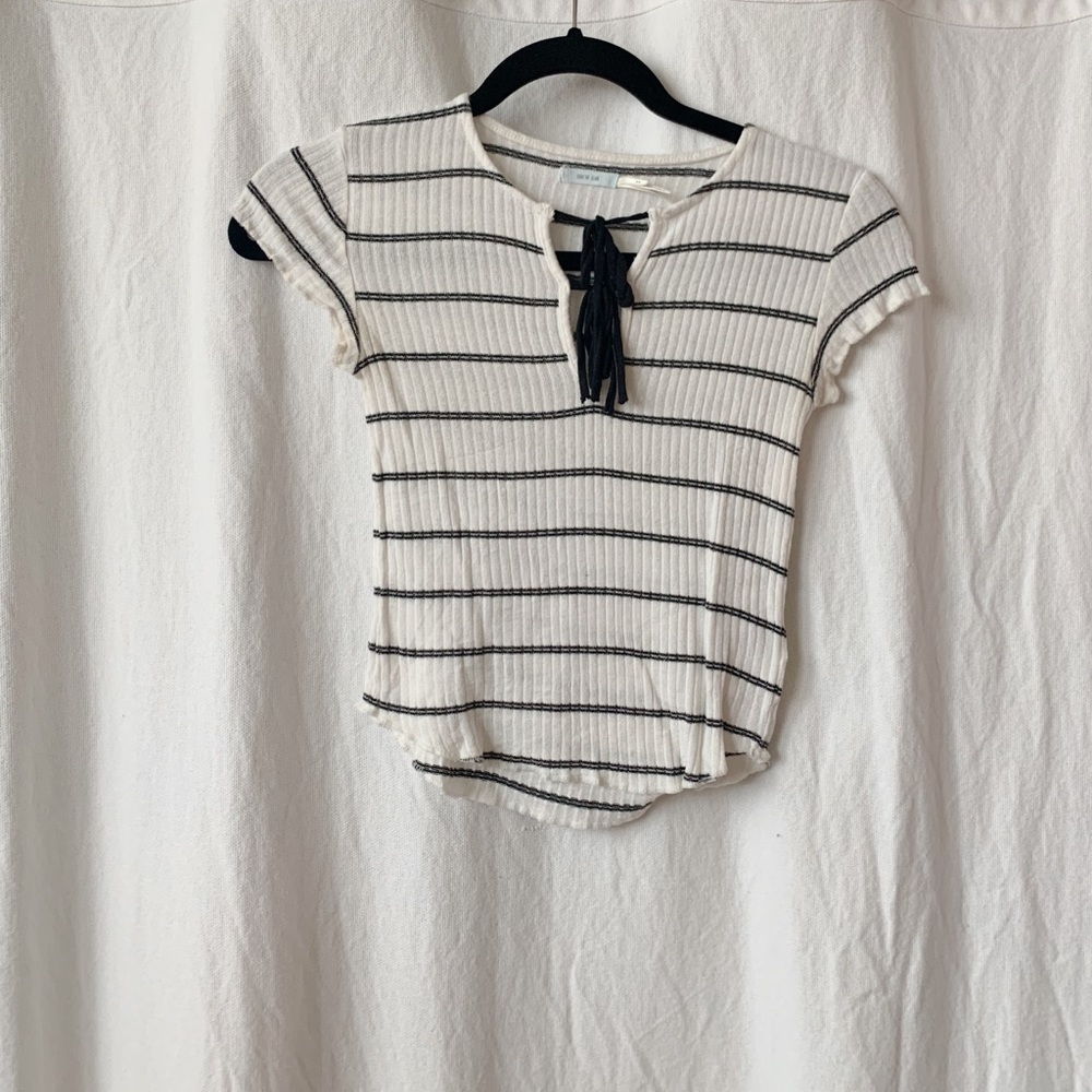 Urban Outfitters Striped Crop Top